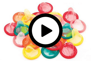 Preservativos de colores para adultos